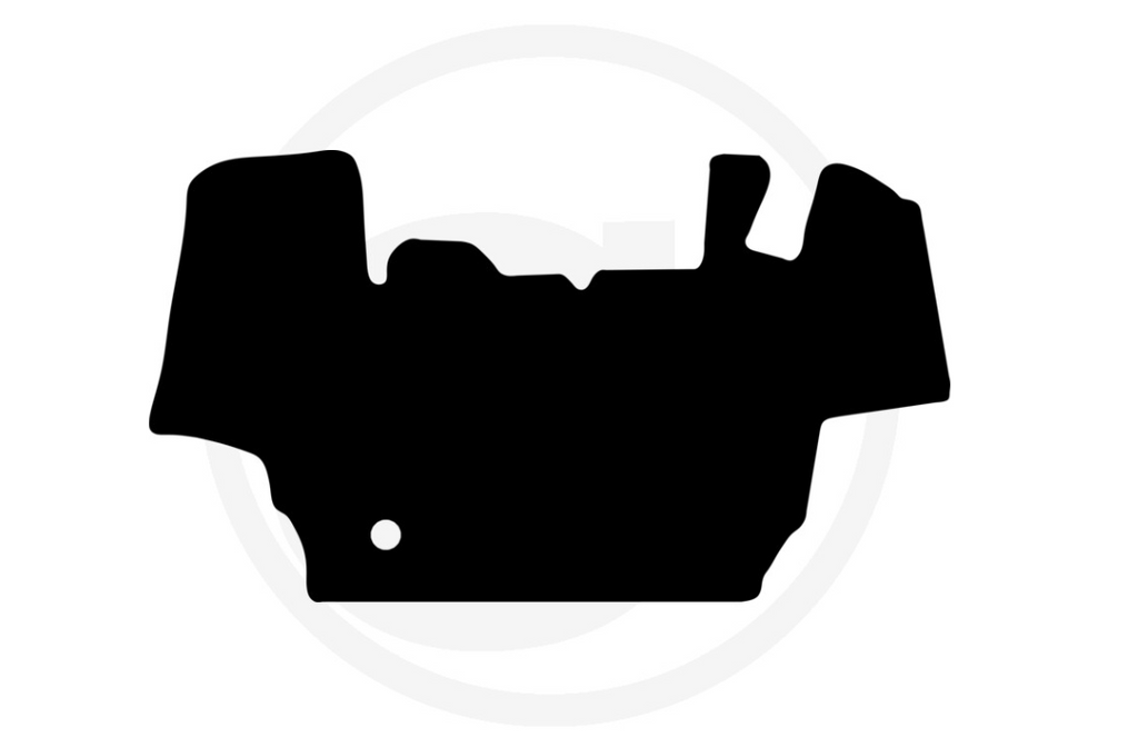 For FENDT 300/500/700 GRANIT Rubber floor mat With engine brake