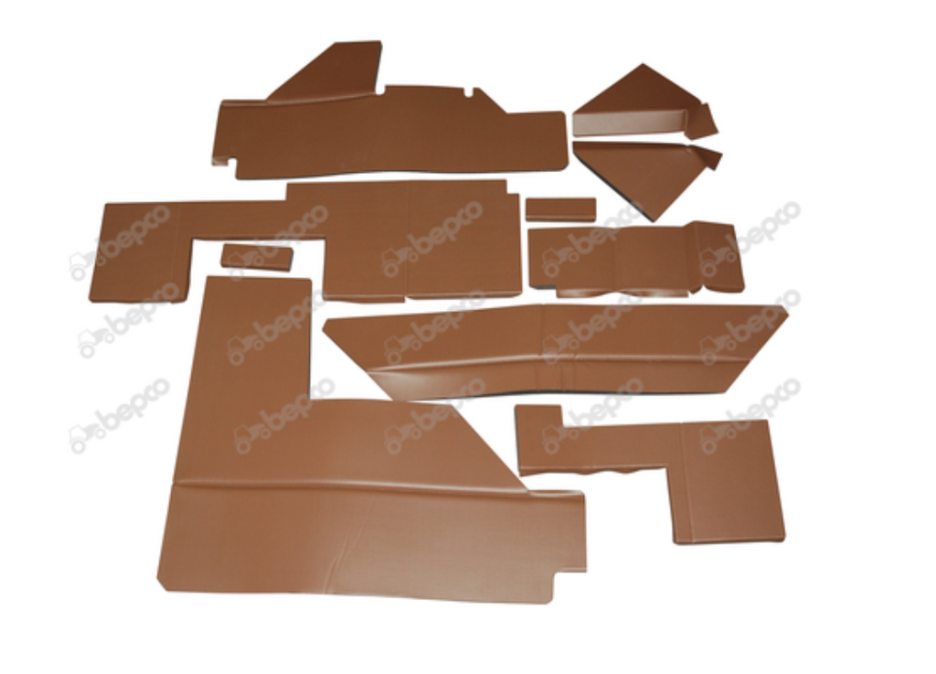 For JOHN DEERE SG2 CAB TRIM KIT COMPLETE - DARK BROWN