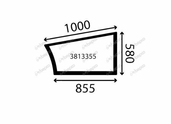 for, Massey Ferguson 9000, TH LOWER DOOR COVER LEFT