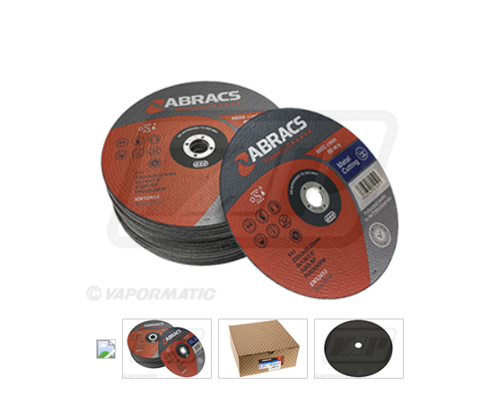 FLAT METAL CUTTING DISC (X25) 230 X 3MM