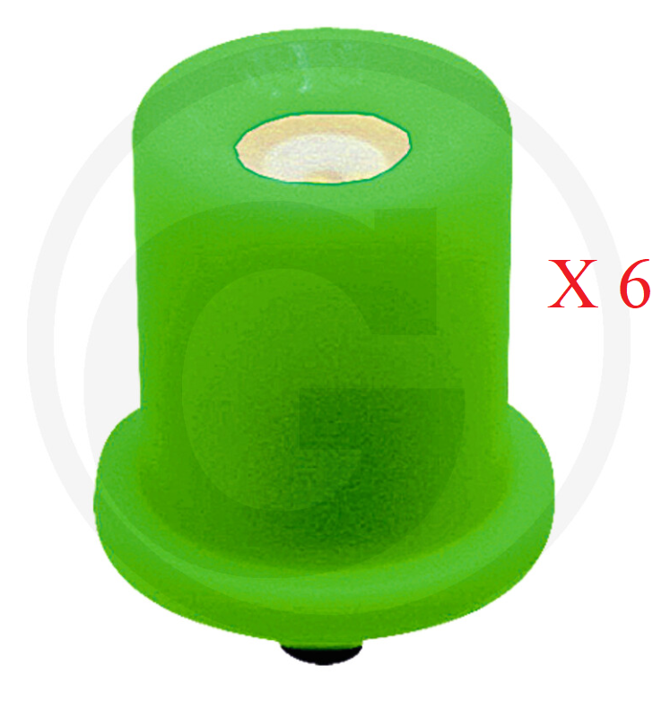 Lechler VE6 Lechler TR hollow cone nozzle 80° GREEN PACK OF 6