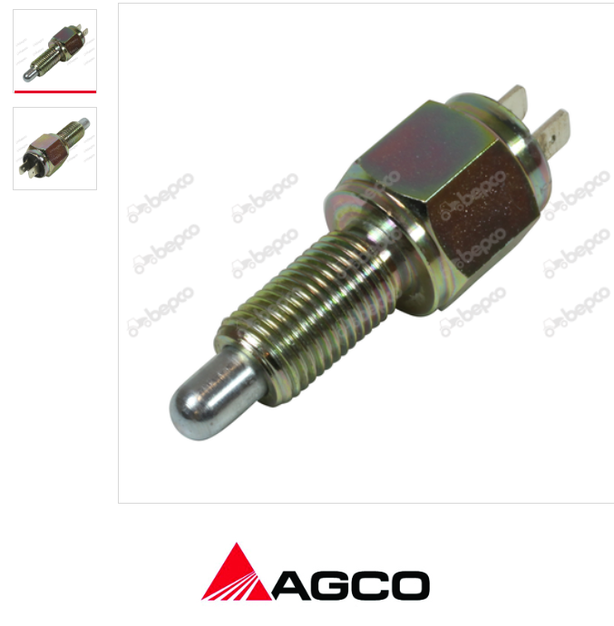 Massey Ferguson Clutch Pedal Switch 5400, 6400, 7400, 8400 Series