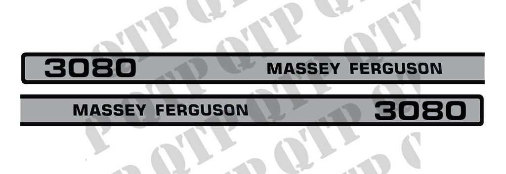 Massey Ferguson 3080 Decal Kit Stickers