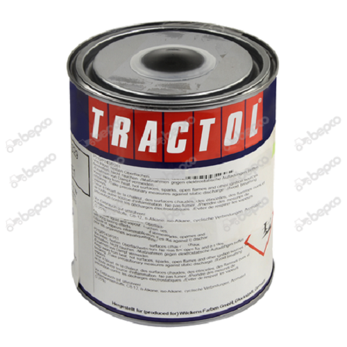 Tractol Paint SEMI GLOSS - CASE IH BLACK FROSTED - 1 L