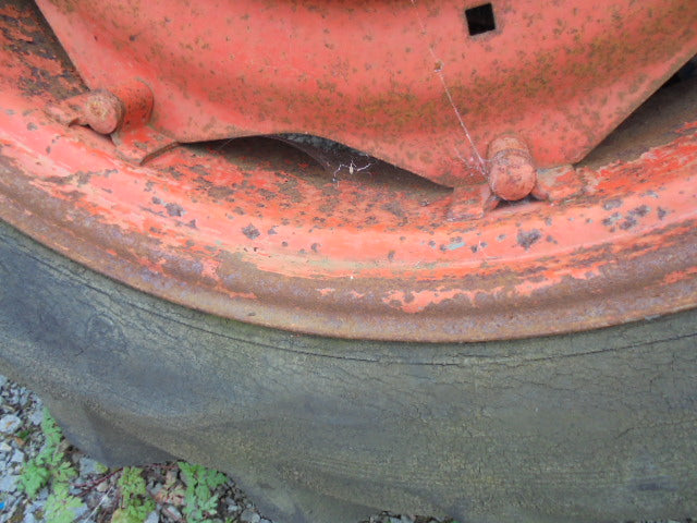 For DAVID BROWN 995 996 1390 13.6 X 36 REAR WHEELS & TYRES PAIR