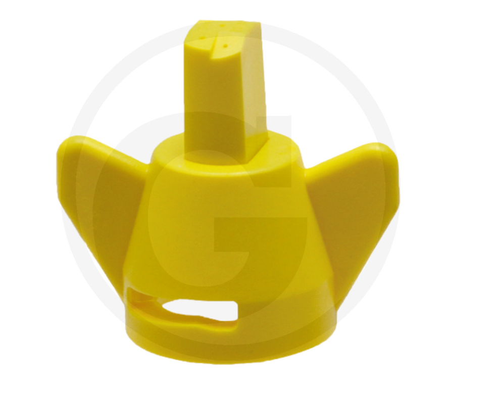 Hardi QUINTASTREAM Liquid fertiliser nozzle, 5 holes ISO Q-02 Yellow pack of 6