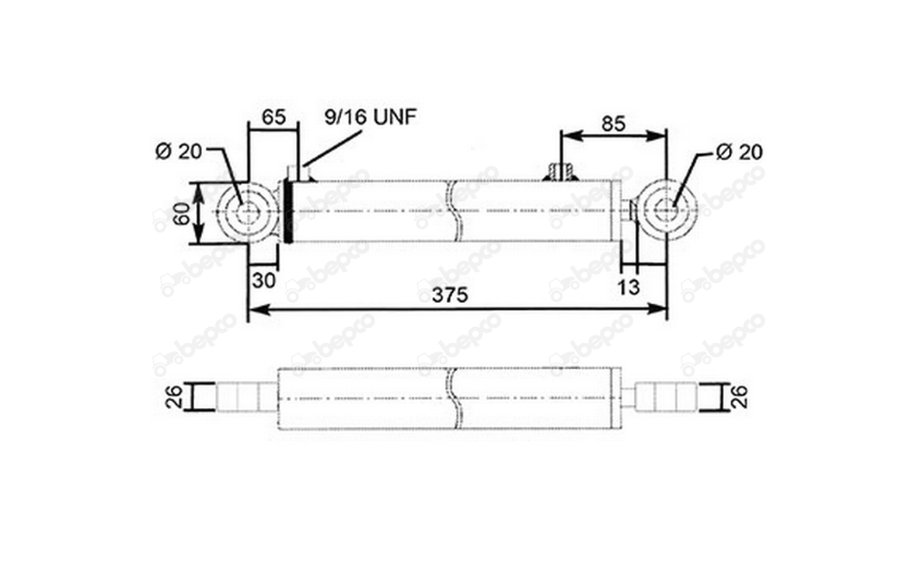 For RENAULT CLASS POWER STEERING RAM