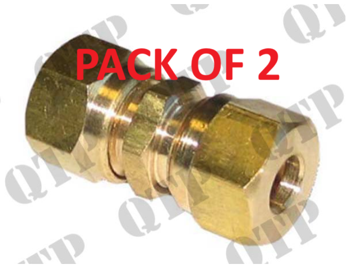 Fuel Pipe Joiner 1/4' - PACK OF 2