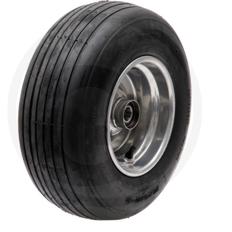 Complete wheel 16x6.50-8/4, for 25 mm axle, hub length 90 mm 4 PR