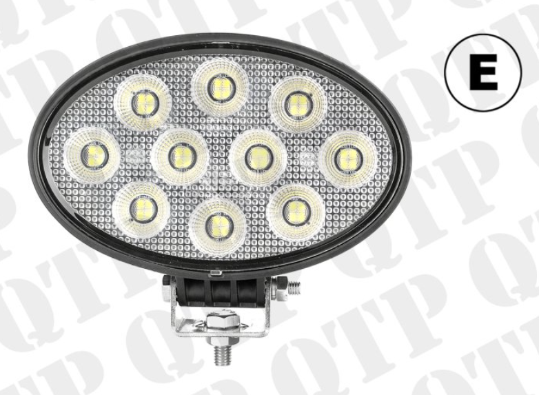 LED Worklight 6 inch 40W Oval 3,600 Lumen