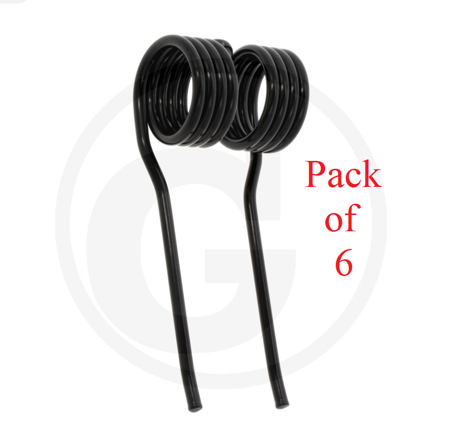 For KRONE PICK UP TINE Cranked RX ZX PACK OF 6	