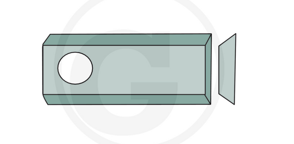 For JF - Stoll MOWER BLADES 96 x 40 (25)