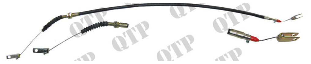 For Massey Ferguson 5400 6400 Series 4 Cylinder Foot Throttle Cable 