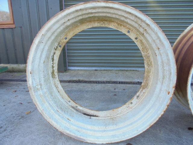 For NEW HOLLAND 15 X 38 REAR WHEEL RIM  PAIR