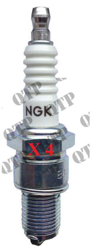 For Massey Ferguson Spark Plug 20 TVO 35 4 Cylinder PACK OF 4