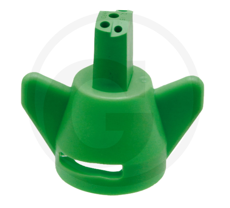 Hardi QUINTASTREAM Liquid fertiliser nozzle 5 holes ISO Q15 Light Green pack of 6