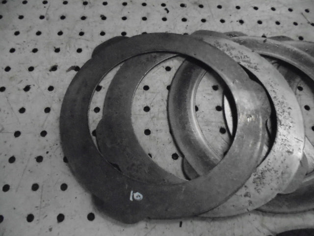 For NEW HOLLAND LM 410 BRAKE DISCS 8 X FRICTION 10 X STEEL DISCS