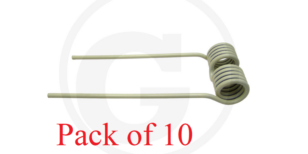 For KRONE Rotary Tedder Tine (Ivory) PACK OF 10	