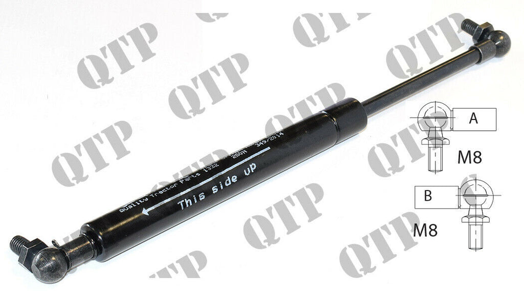 Massey Ferguson 200, 500, 2600, 2700 Series Rear Window Gas Strut