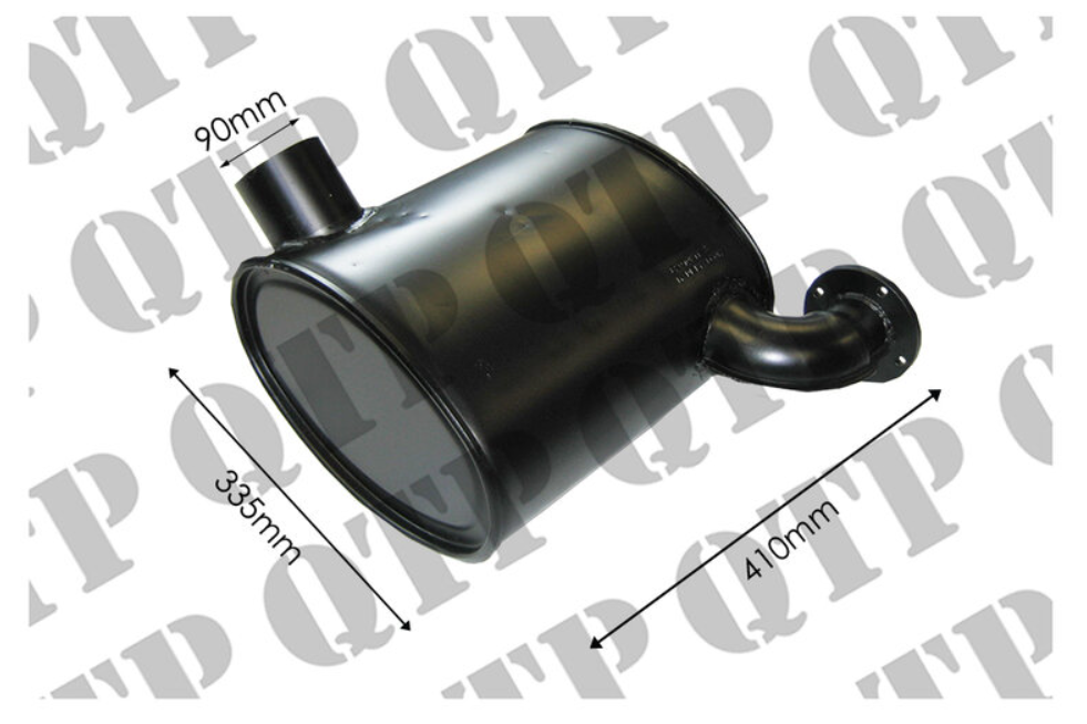 For FORD NEW HOLLAND 8360 - 8560 TM125 TM160 EXHAUST BOX