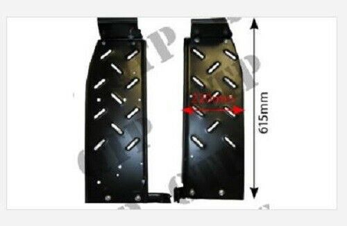 Massey Ferguson 135, 35 Footstep Pair - Old Type - Narrow Curly Brackets