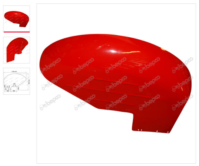 For Massey Ferguson 135, 35  Mudguard LH