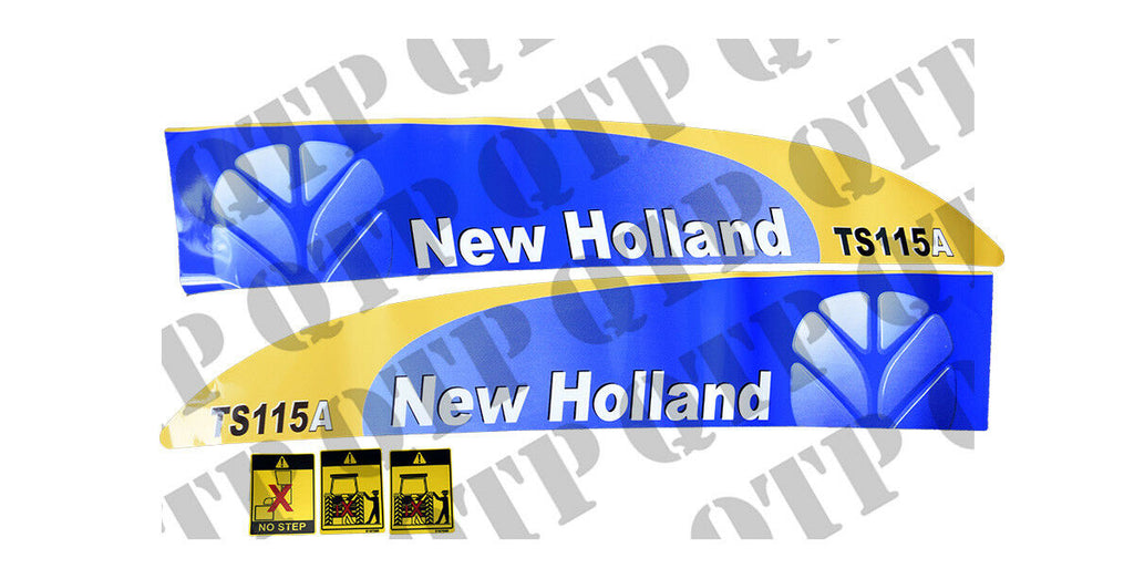 New Holland TS115A Decal Kit
