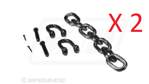 for, Fordson Dexta, Super Dexta Inner Check Chain Assembly PAIR