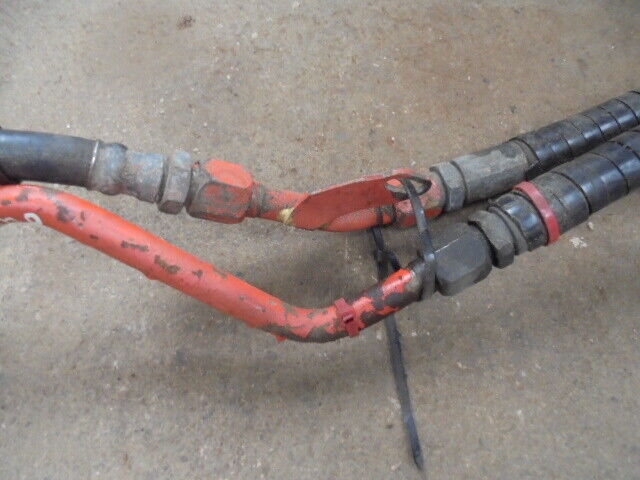 for, David Brown 1490 Power Steering Pipes from Pump - Good Condition