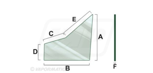 For FORD AP & LP CAB LOWER DOOR GLASS