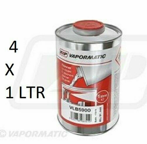 Vapourmatic Paint BRUSH/SPRAY THINNER  4 X 1 LTR