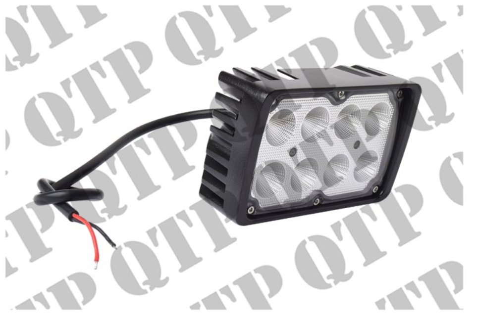 For CASE IHC WORK LAMP 8 LED Flood 3000 Lumens 140 x 90 x 70 mm