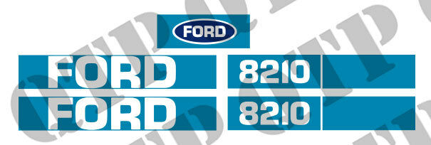 Ford 8210 Decal Kit