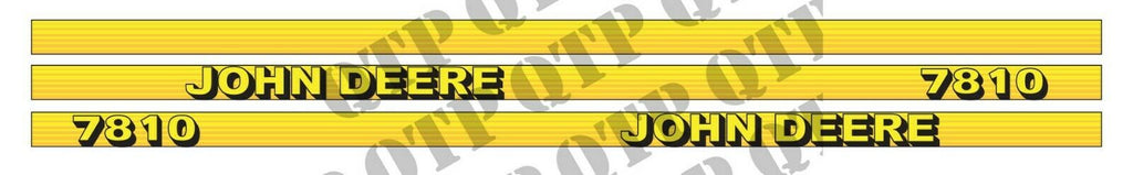 John Deere 7810 Decal Kit