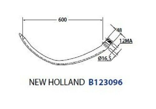 New Holland 276, 370, 376, 377, 940 Baler Needle