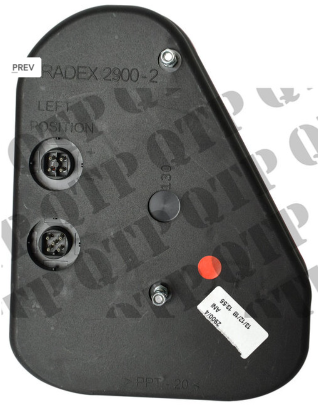 Trailer Lamp Combination Radex 5+4 Pin Quick Fit  LH