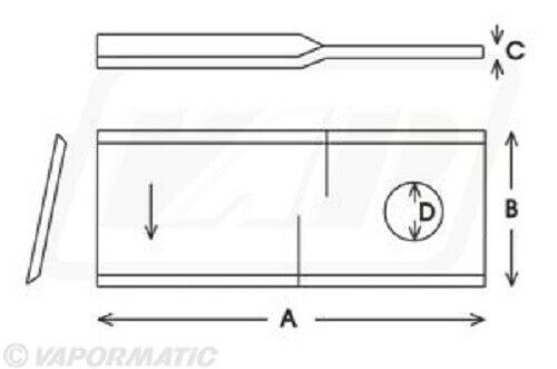 KUHN Mower Blade (Pack of 25)