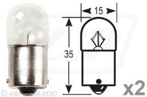 207 - Side/Tail Bulb 12V 5W Pair