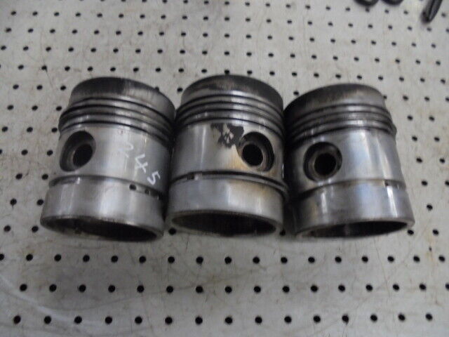 for, Leyland 245 Engine Pistons Set of 3 (Perkins AD3.152 Engine) Good Condition