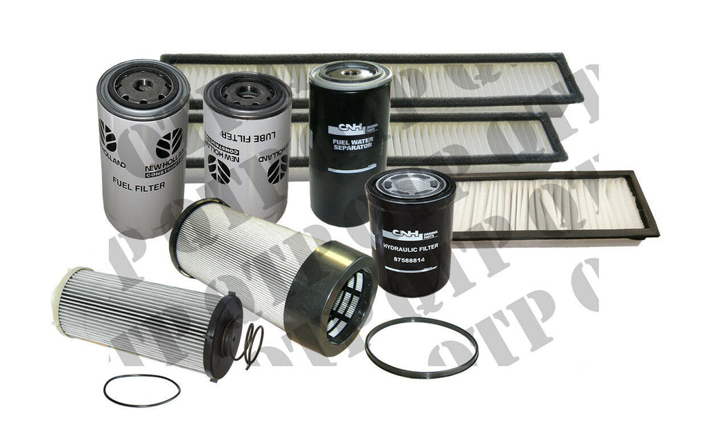 For New Holland T7000 T7 T6 Filter Kit with Cab Filters