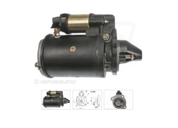 For MASSEY FERGUSON STARTER MOTOR 3kw 135 165 30E