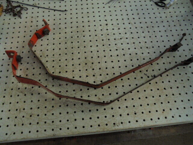 for, David Brown 1490 LH Diesel Tank Mounting Straps - Good Condition