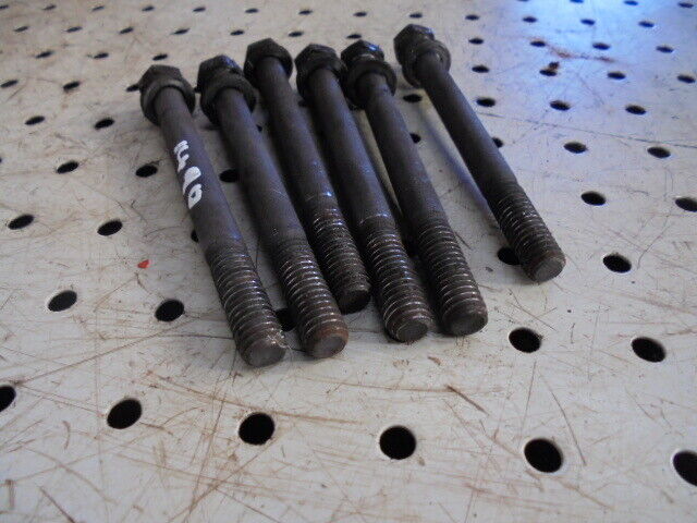 for, David Brown 1490 Clutch Pressure Plate Mounting Bolts (6) - Good Condition