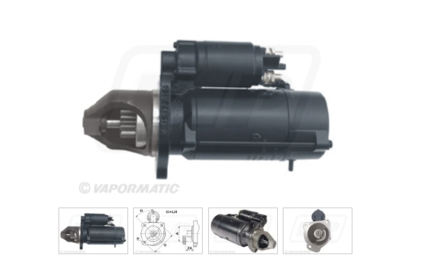 John Deere STARTER MOTOR 12V 4,2KW Z10 Letrika