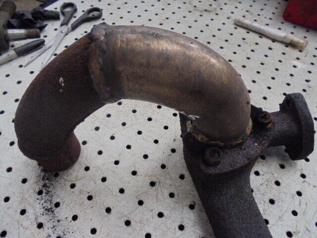 for, Leyland 245 Engine Exhaust Manifold Elbow - Good Condition