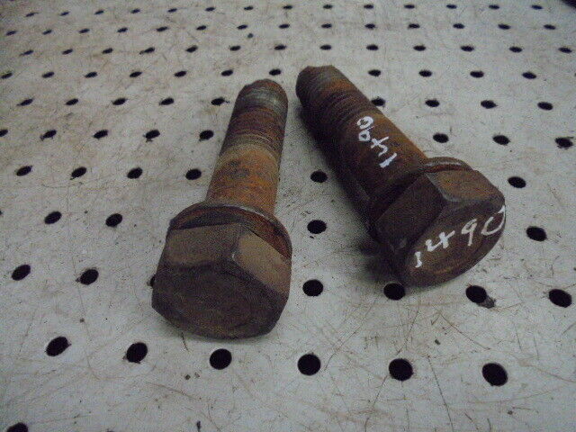 for, David Brown 1490 2wd Front Axle Extension Bolts PAIR - Good Condition