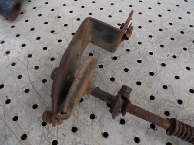for, Leyland 245 Hand Throttle Lever Assembly - Good Condition