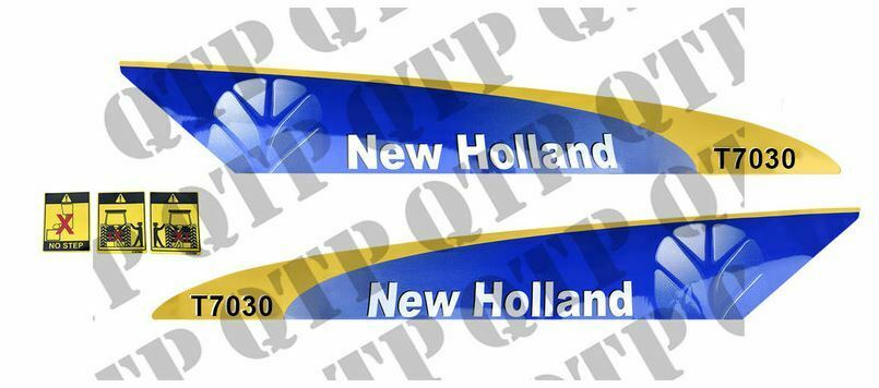 Ford New Holland T7030 Decal Kit
