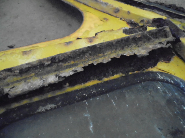 For DAVID BROWN 885 LH CAB DOOR FRAME WITH TOP GLASS