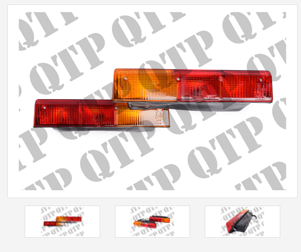 For MASSEY FERGUSON 100 200 600 1000 series Rear Lamp PAIR